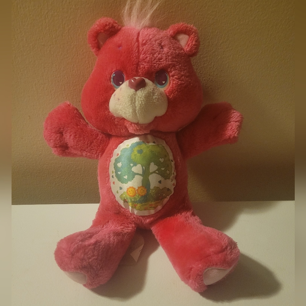 Vintage Care Bears Environmental Plush Bear